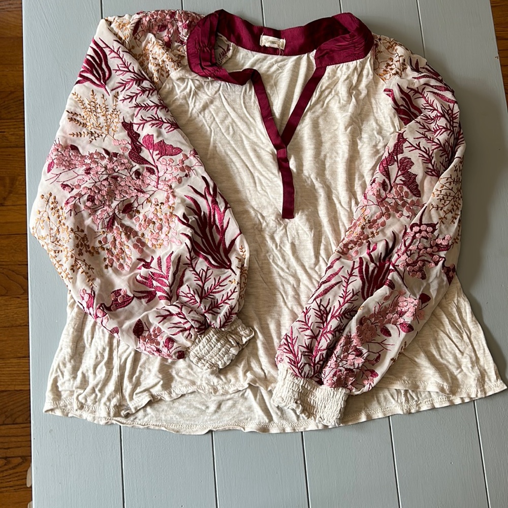 Tiny brand from Anthropologie. Size Med.